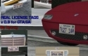 Real GTA license plates
